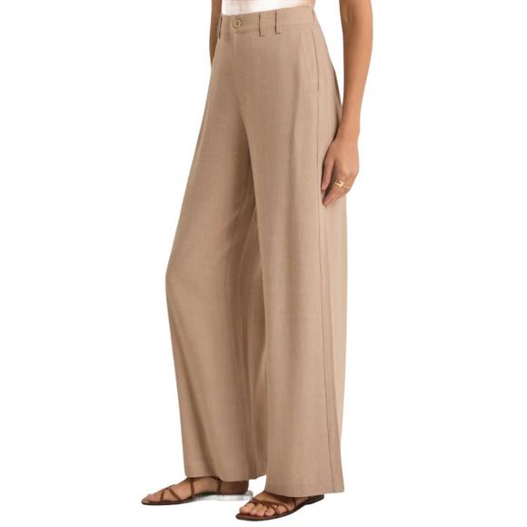 NEW Z SUPPLY micah pant in putty - Picture 2 of 3